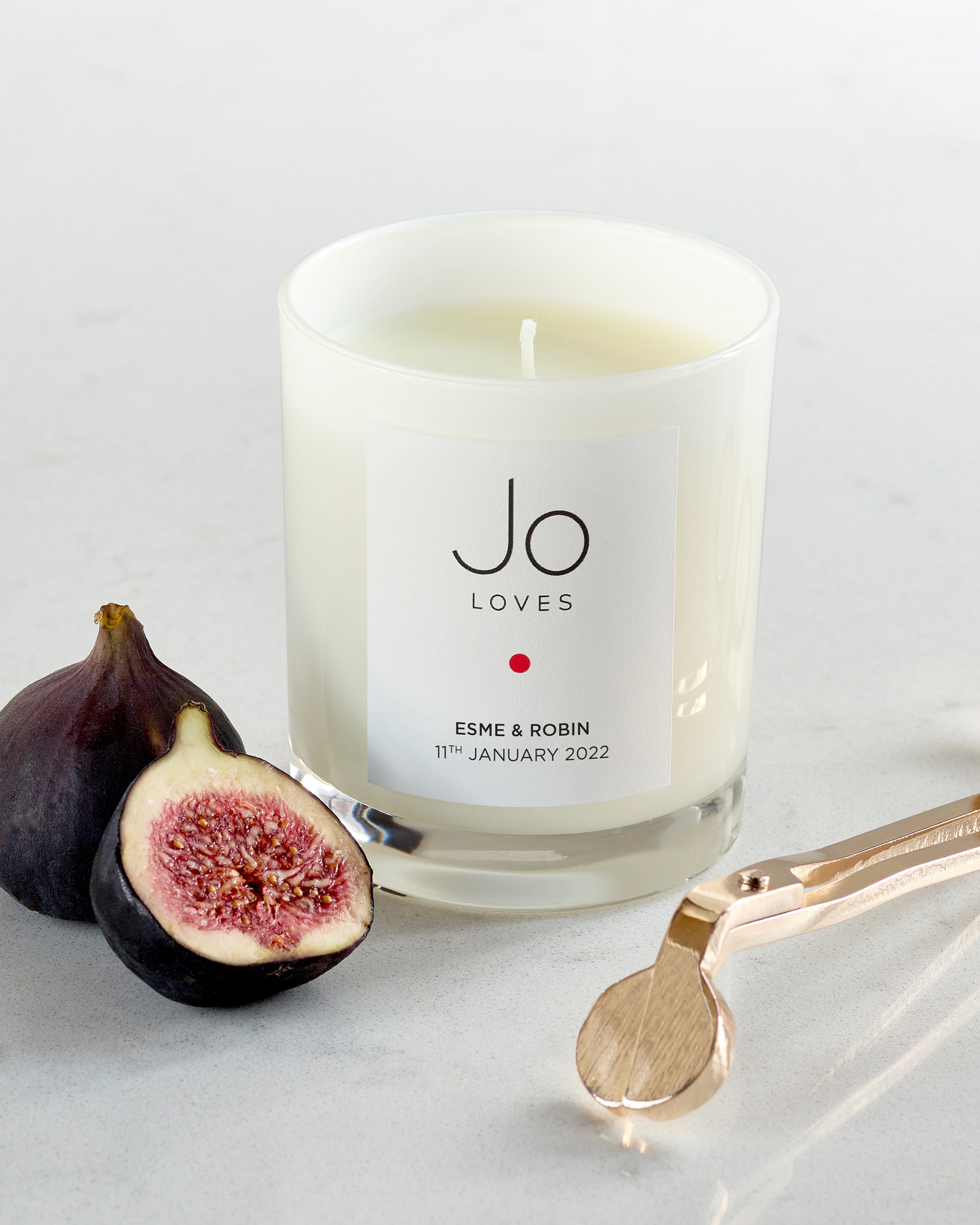 Fig Trees Personalised Home Candle (185g)