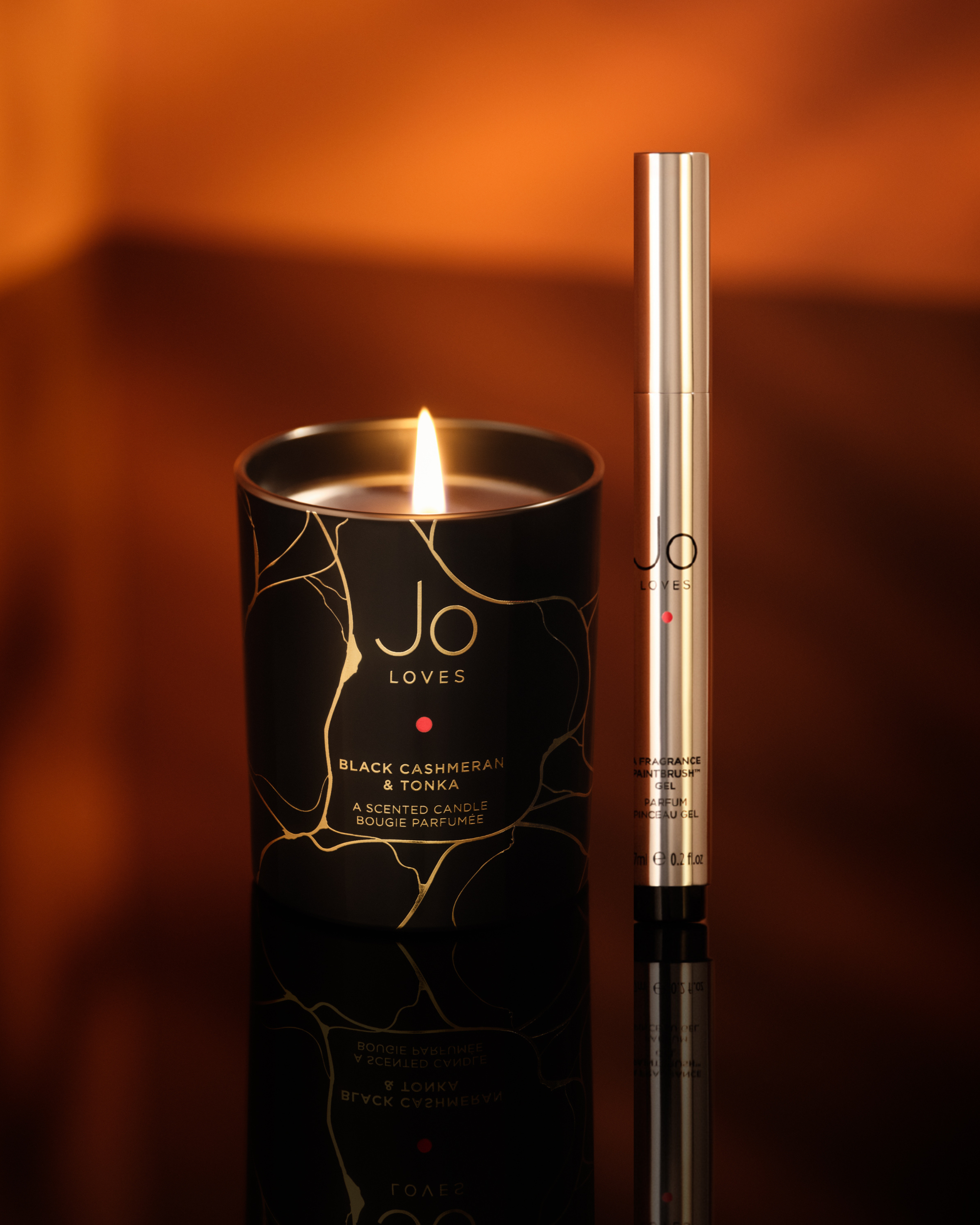 Black Cashmeran & Tonka Home Candle (185g)