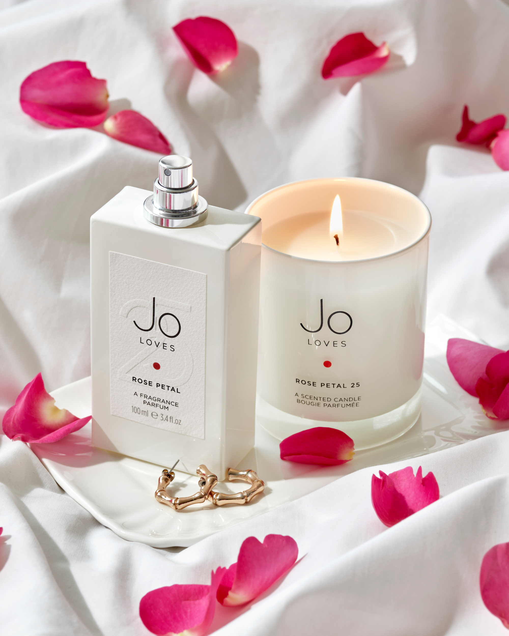 Rose Petal 25 Home Candle (185g)