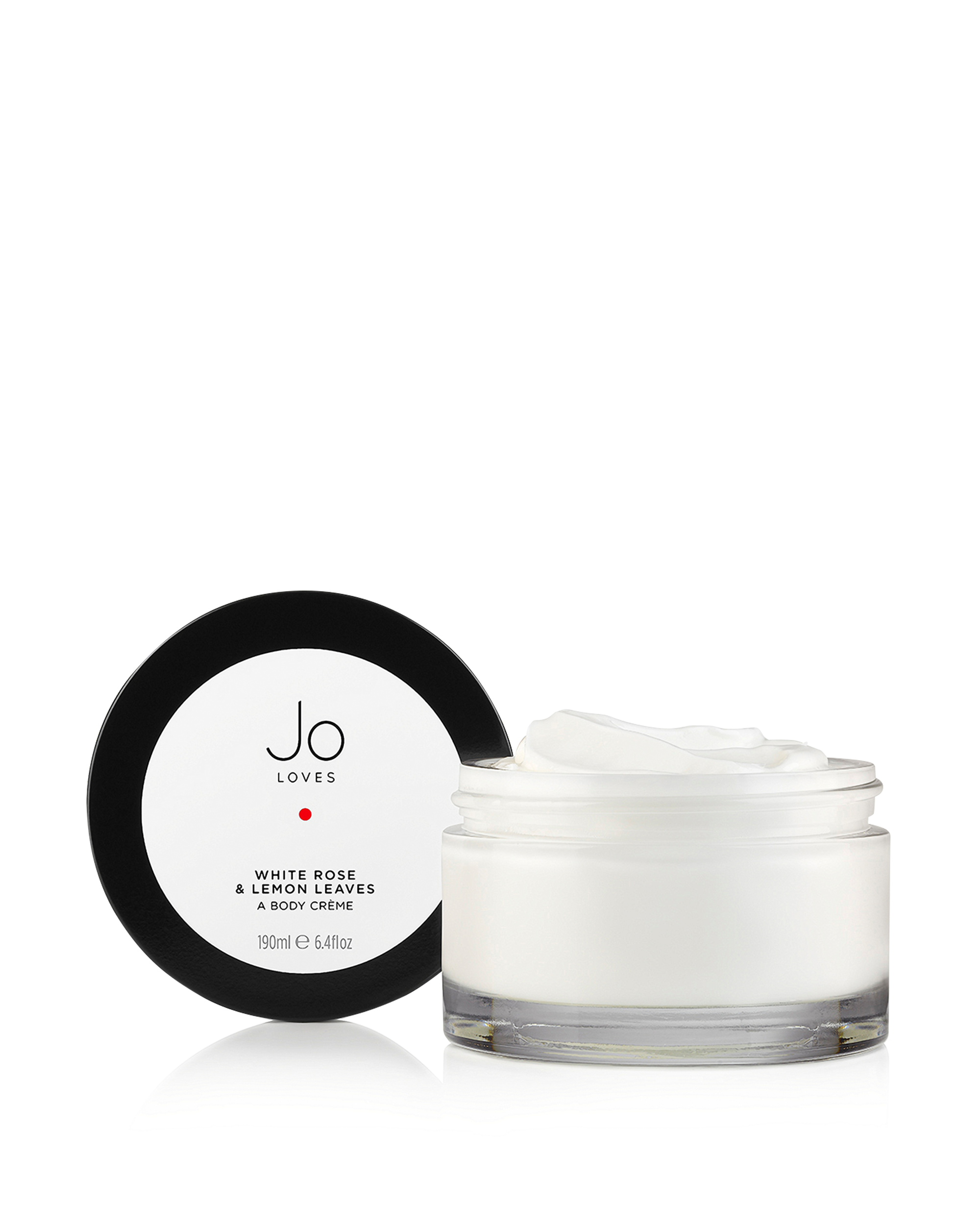 White Rose & Lemon Leaves Body Crème (190ml)