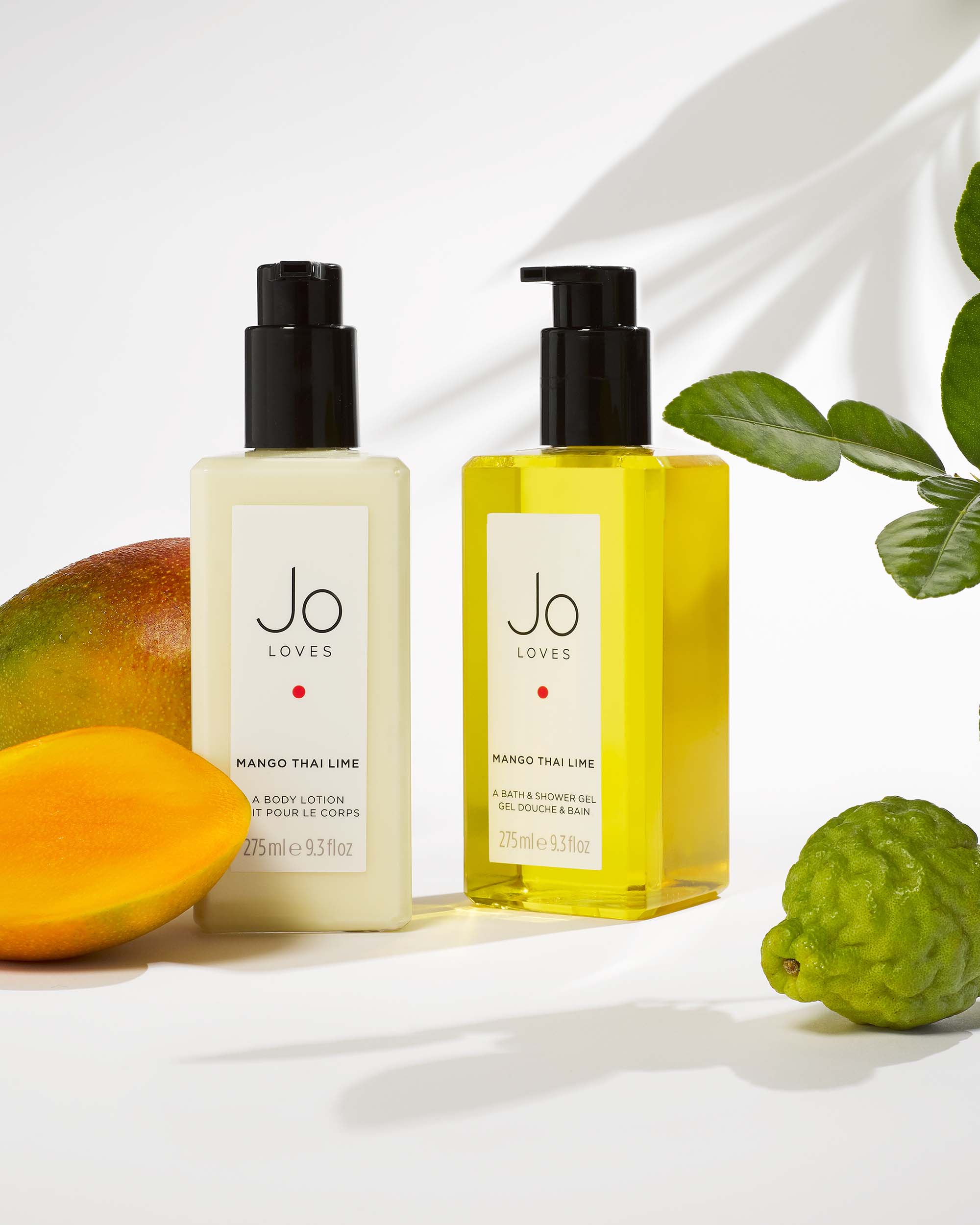 Mango Thai Lime Bath & Shower Gel and Lotion Set (275ml+275ml)