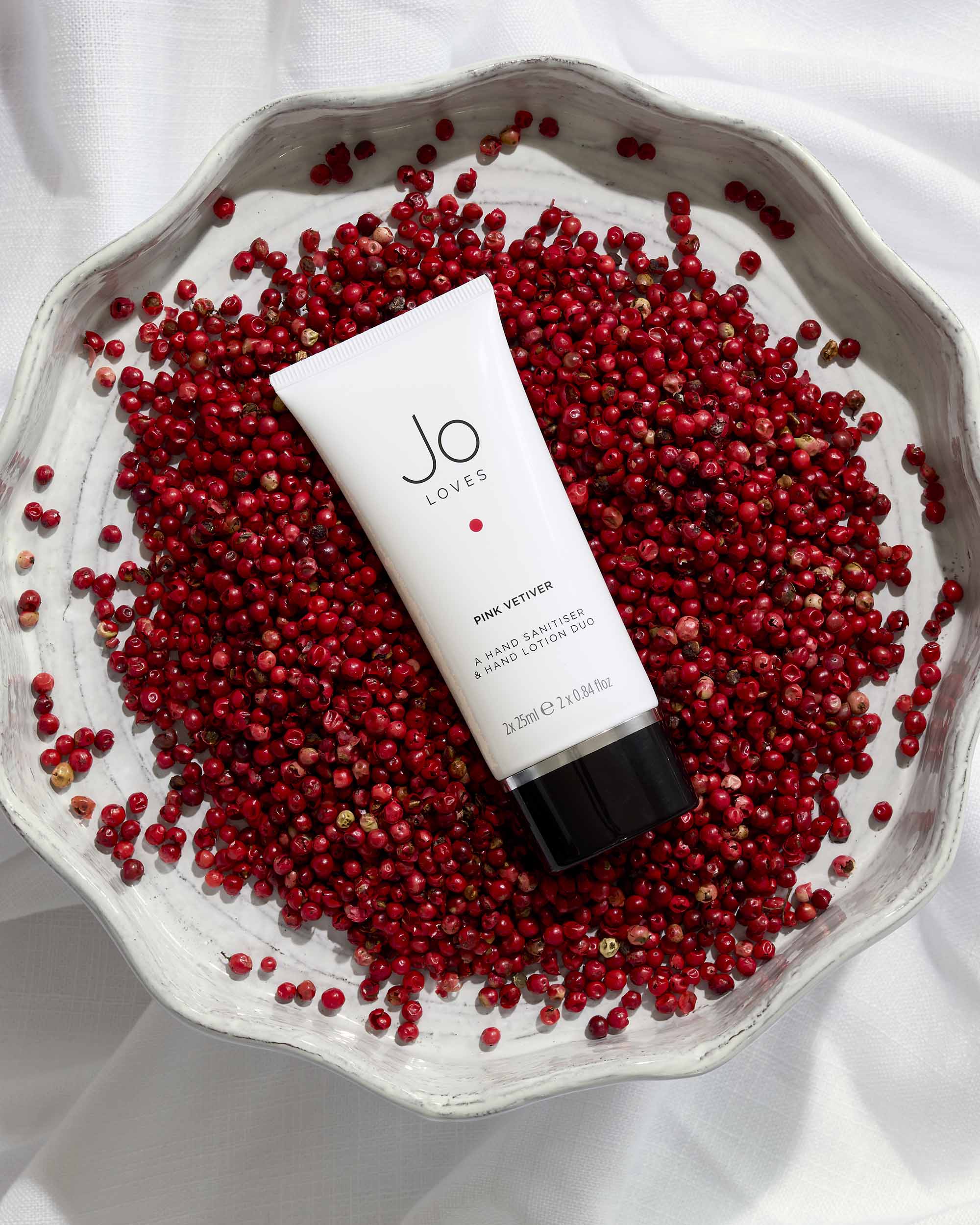 Pink Vetiver Hand Sanitiser & Hand Lotion (2x25ml)