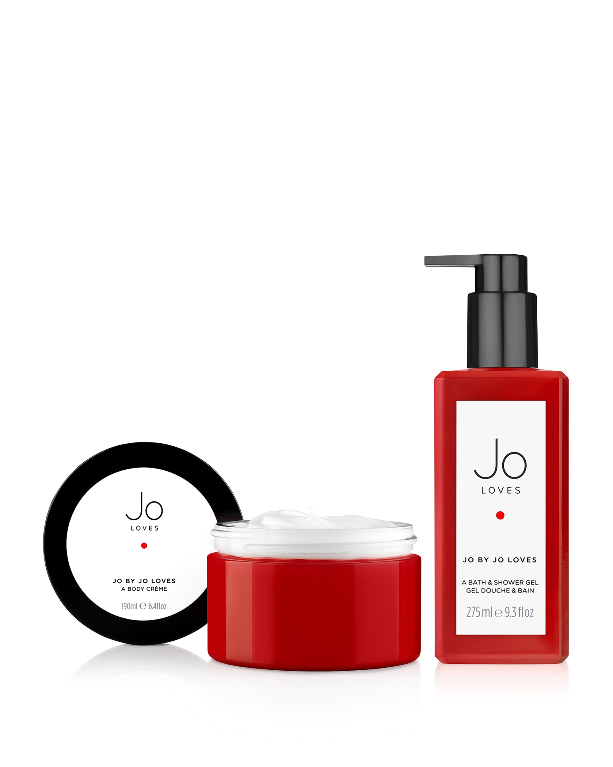 Jo by Jo Loves Bath & Shower Gel and Body Crème Set (275ml+190ml)
