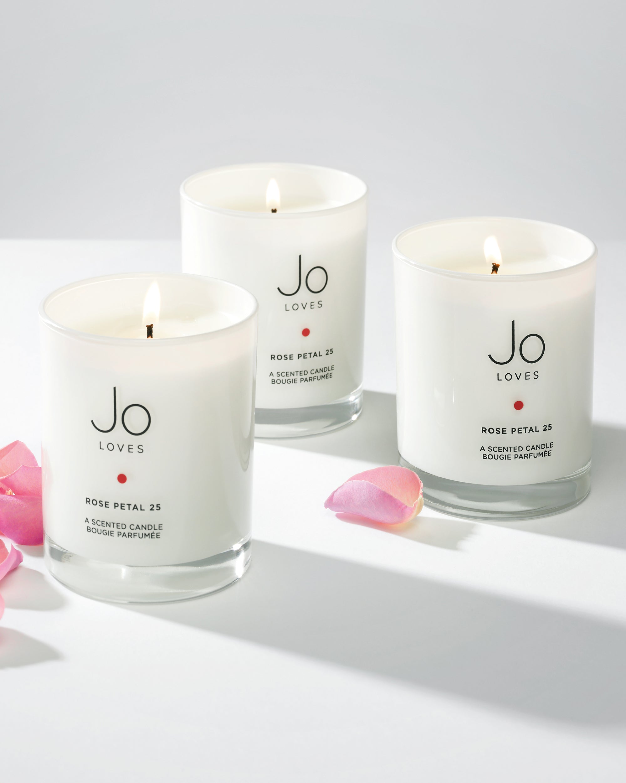 Rose Petal 25 Home Candle (185g)