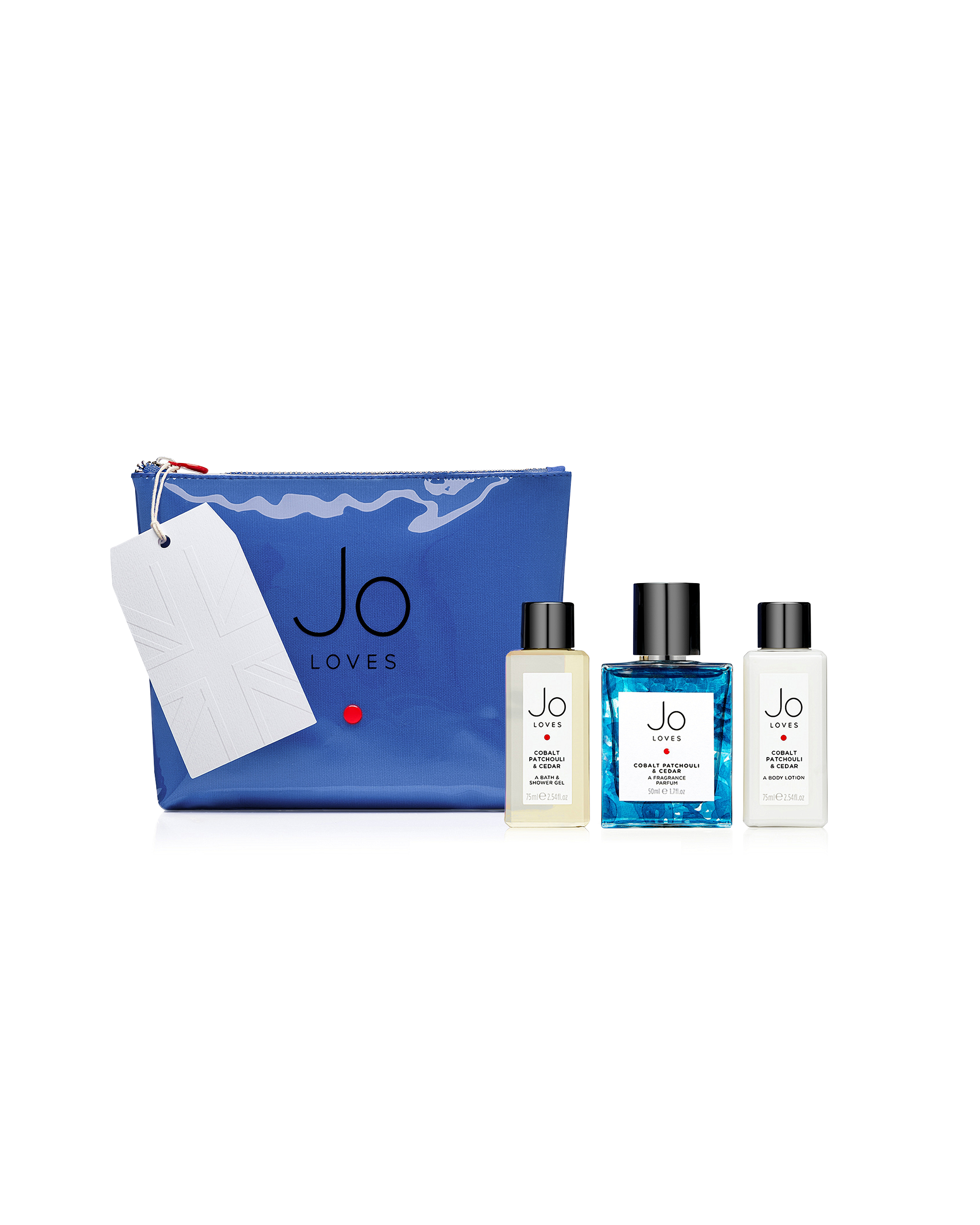 Cobalt Patchouli & Cedar Luxury Travel Collection (1x50ml + 2x75ml)
