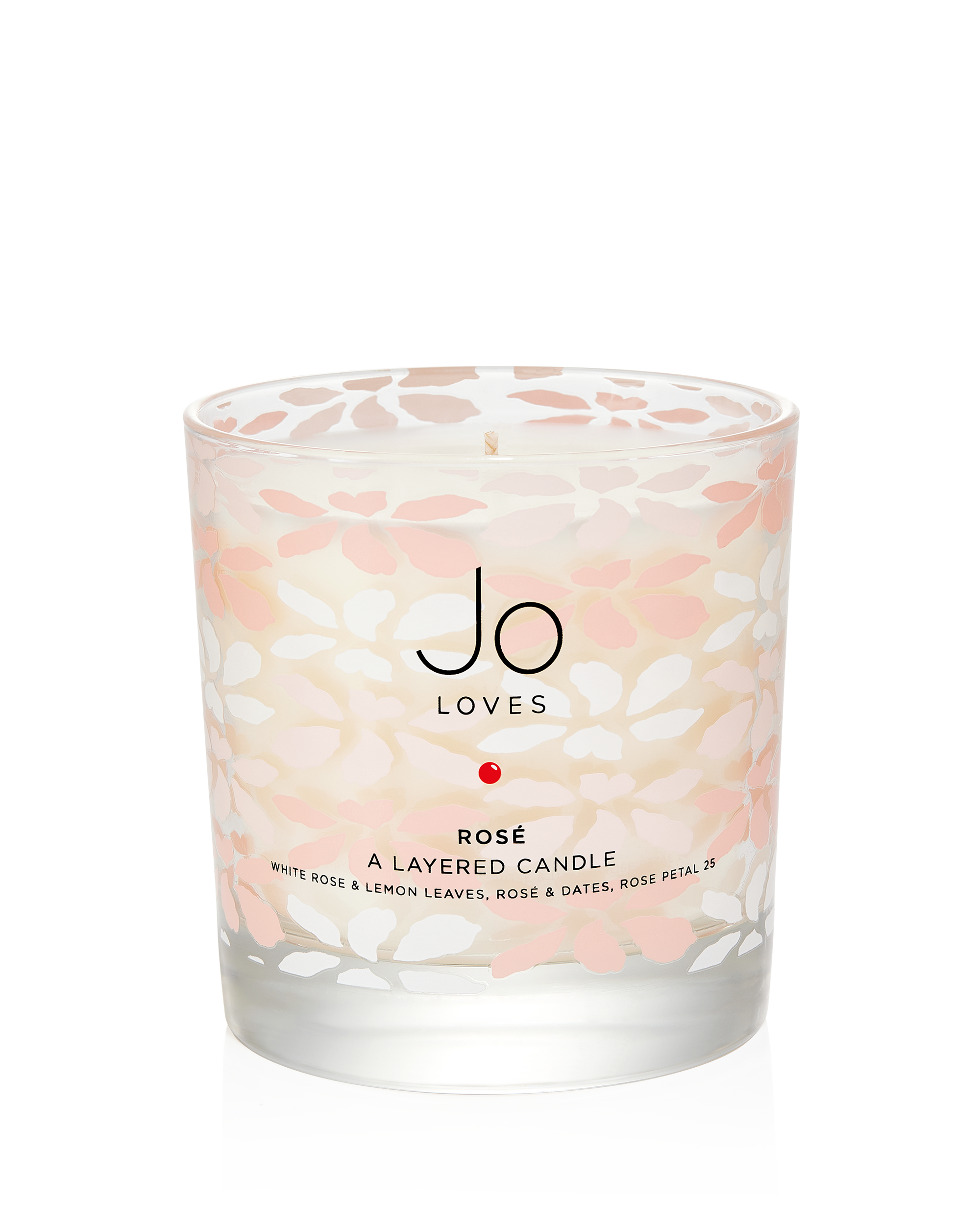 Rosé Layered Candle (250g)