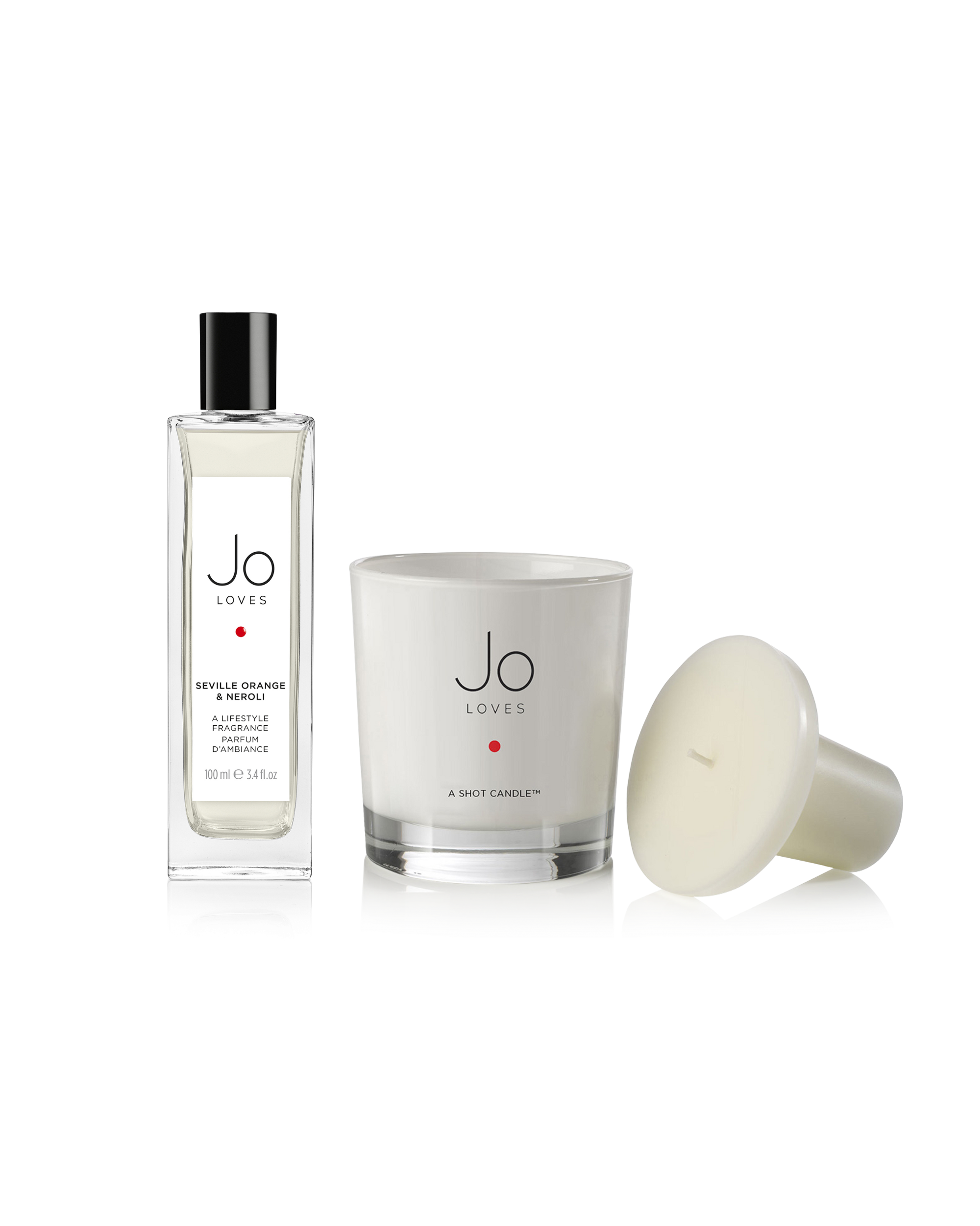 A Shot Candle™ and Seville Orange & Neroli A Lifestyle Fragrance - SAC