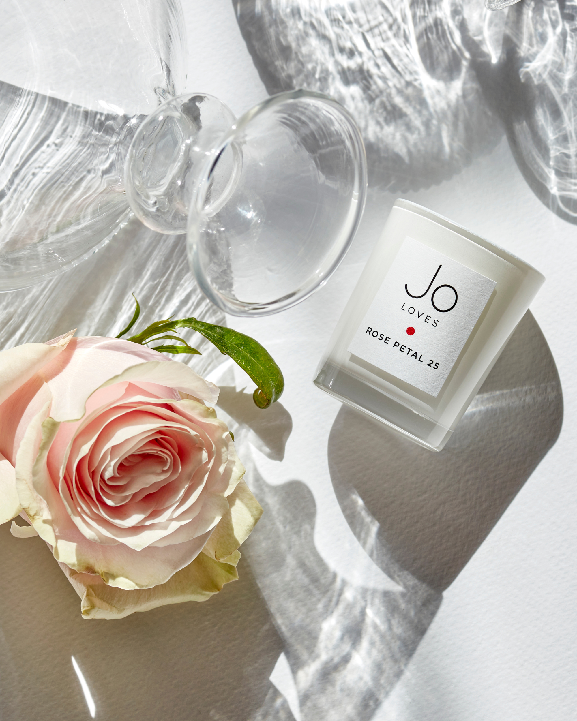 Rose Petal 25 Votive Candle (70g) - Gift from Jo
