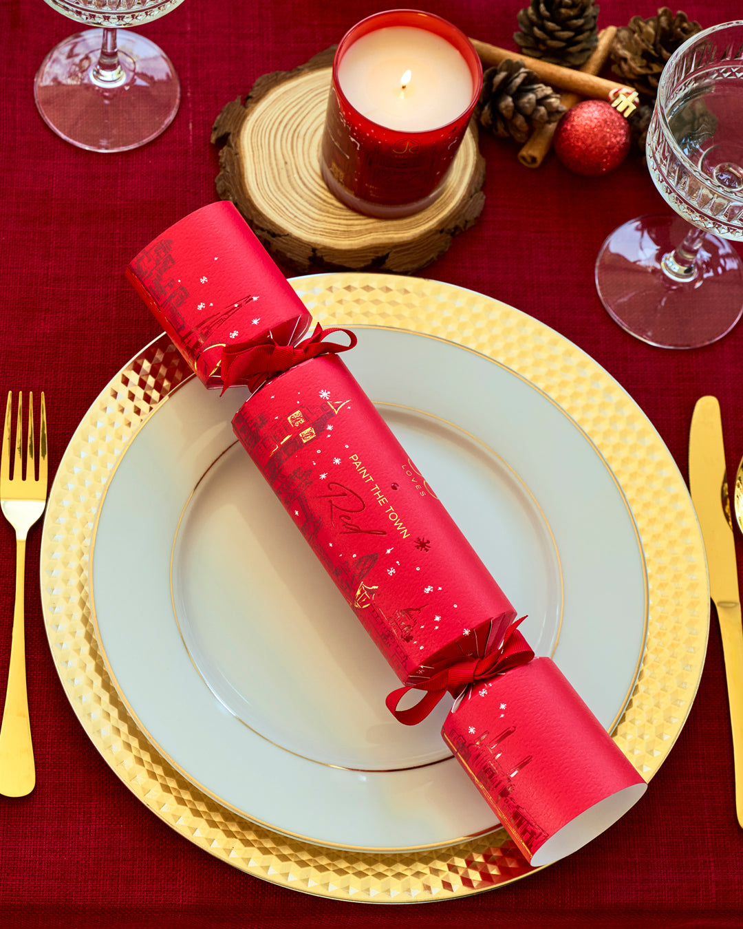 Paint the Town Red A Fragrance Paintbrush Cracker - Bundle of 4 (4x7ml)