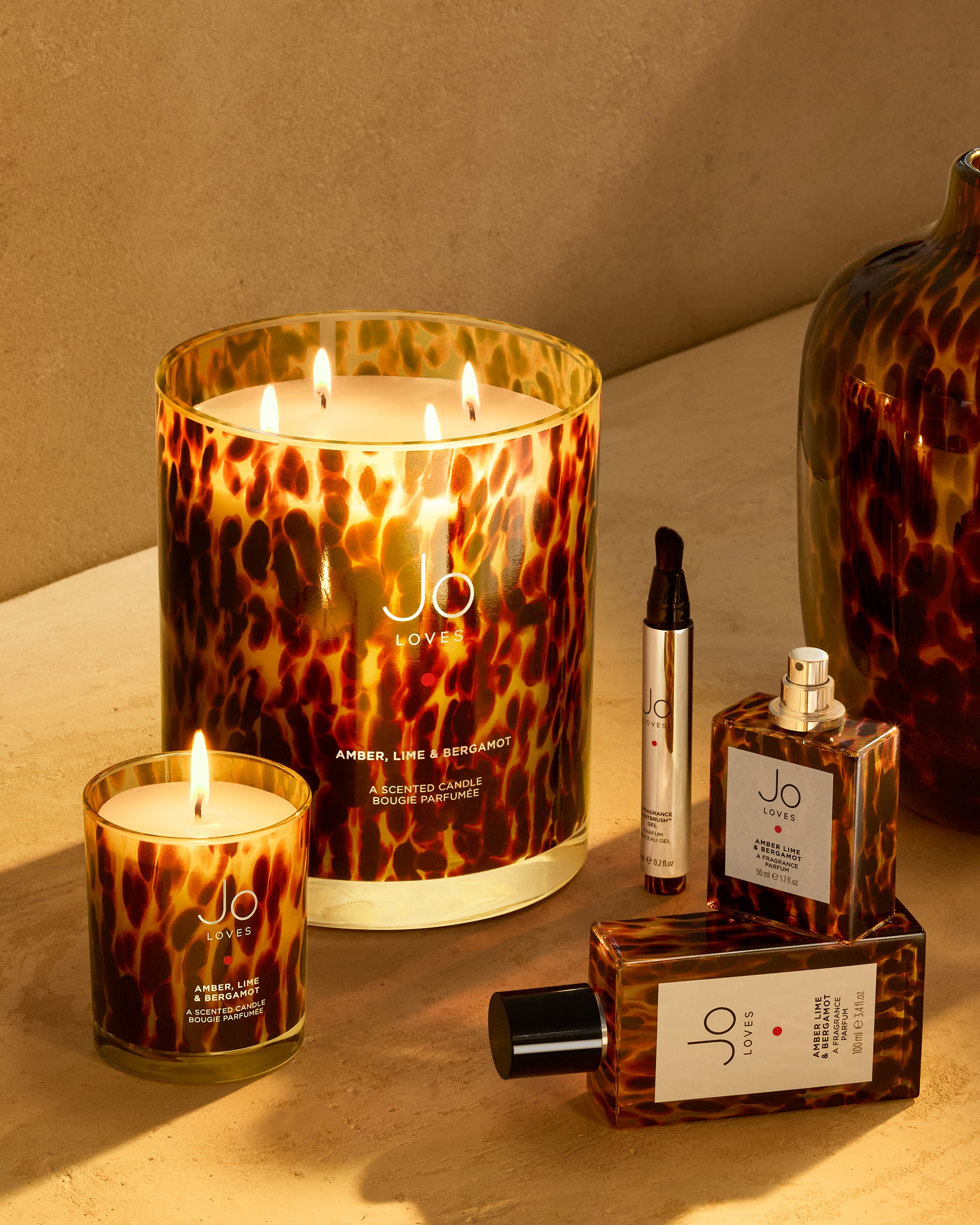 Jo Loves | Amber, Lime & Bergamot A Fragrance | 50ml