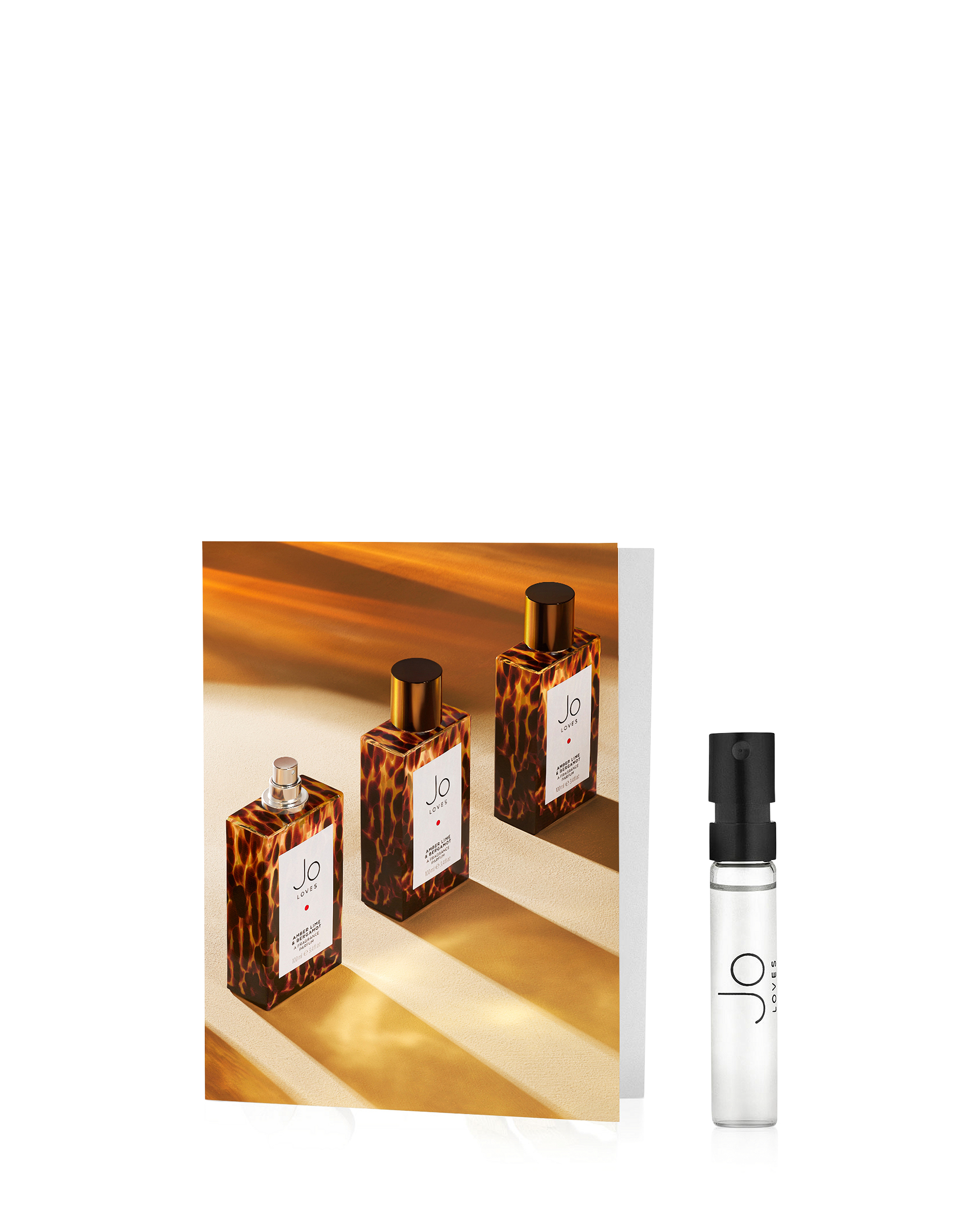 Amber, Lime & Bergamot EDT 2ml - free at checkout
