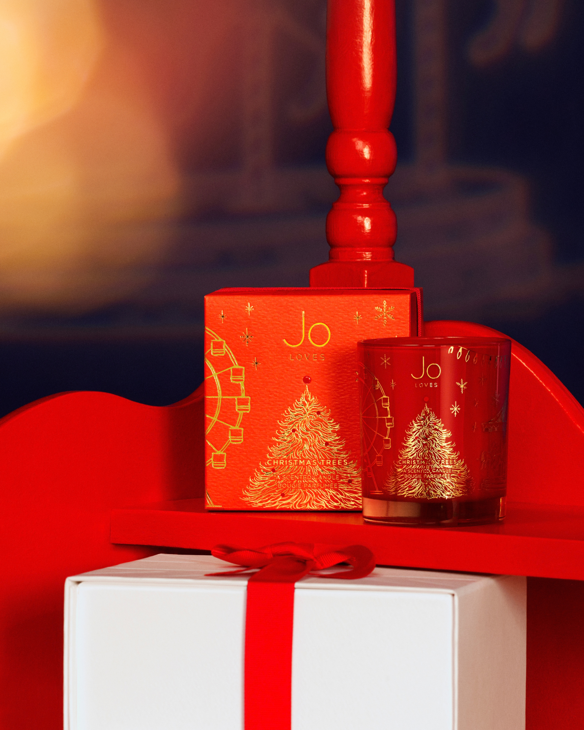 Christmas Trees A Home Candle Red 2026 (185g)