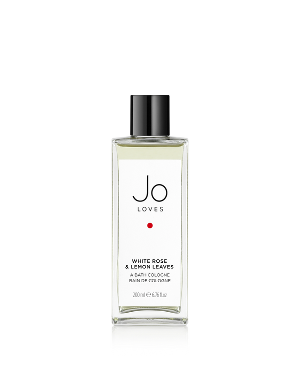 Jo Loves | White Rose & Lemon Leaves A Bath Cologne | 200ml