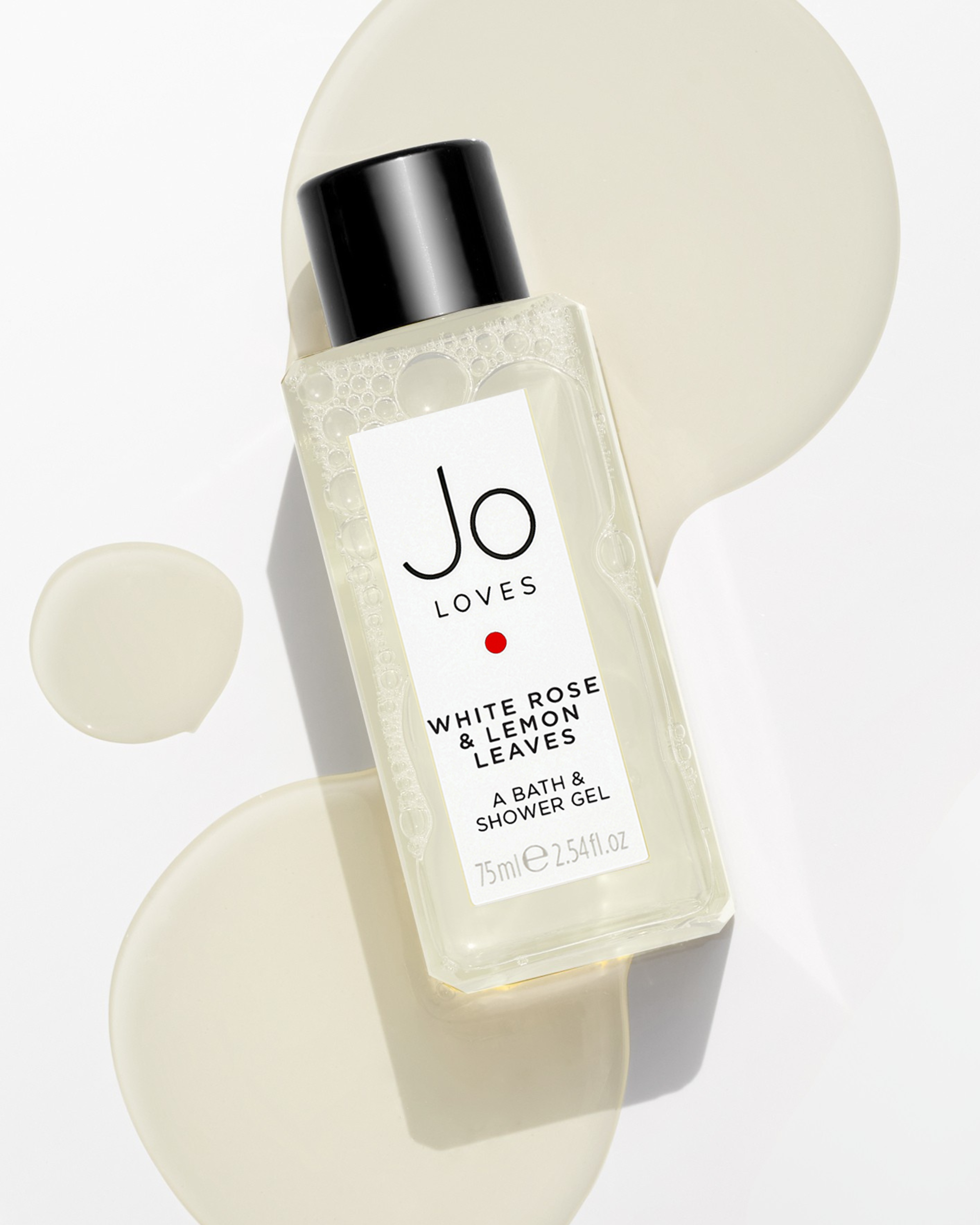 White Rose & Lemon Leaves Bath & Shower Gel (75ml)